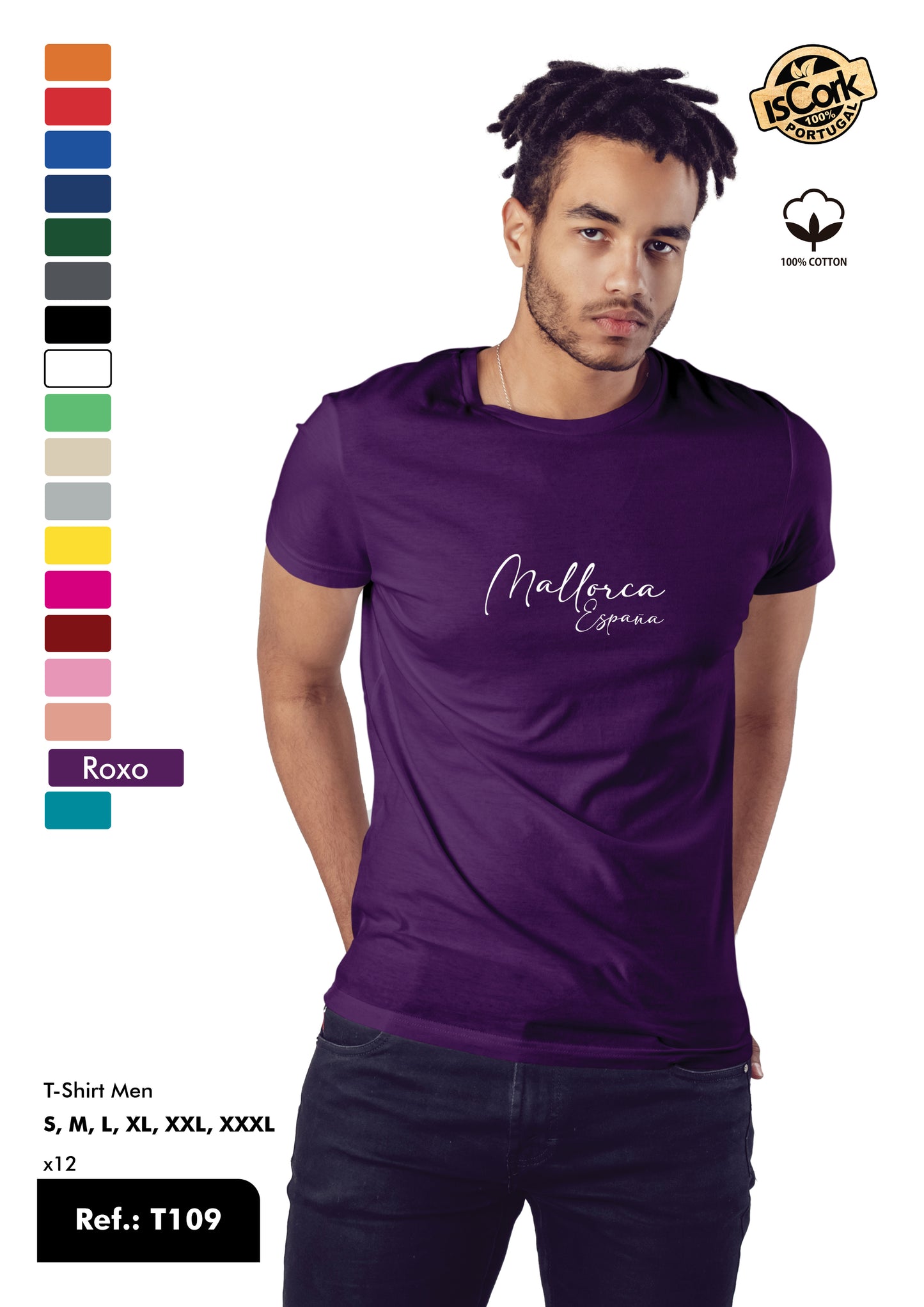T-Shirt Adulto - Ref. T109 - Mallorca