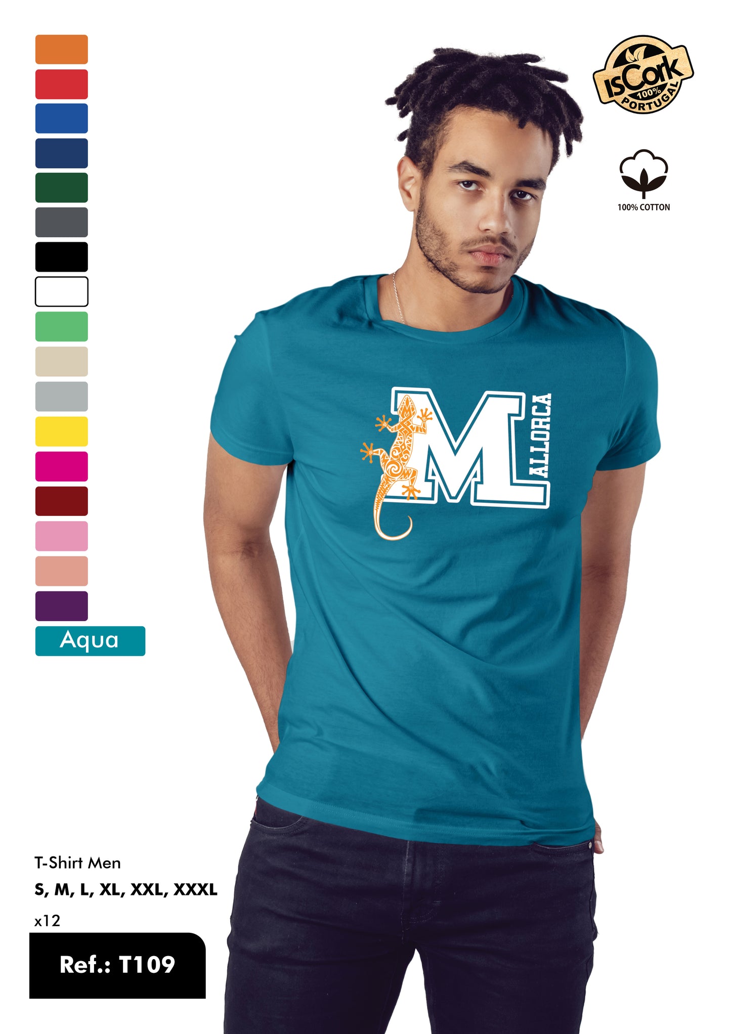 T-Shirt Adulto - Ref. T109 - Mallorca