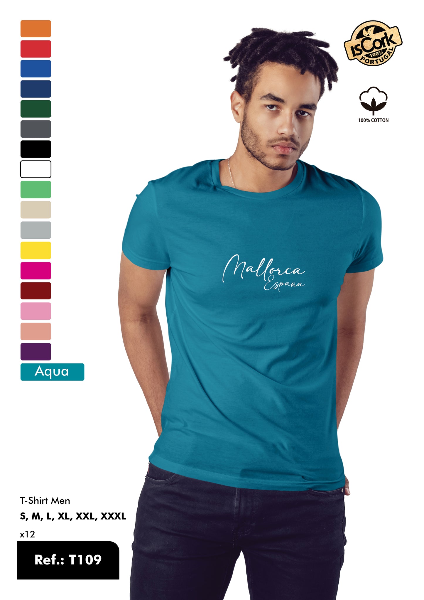 T-Shirt Adulto - Ref. T109 - Mallorca