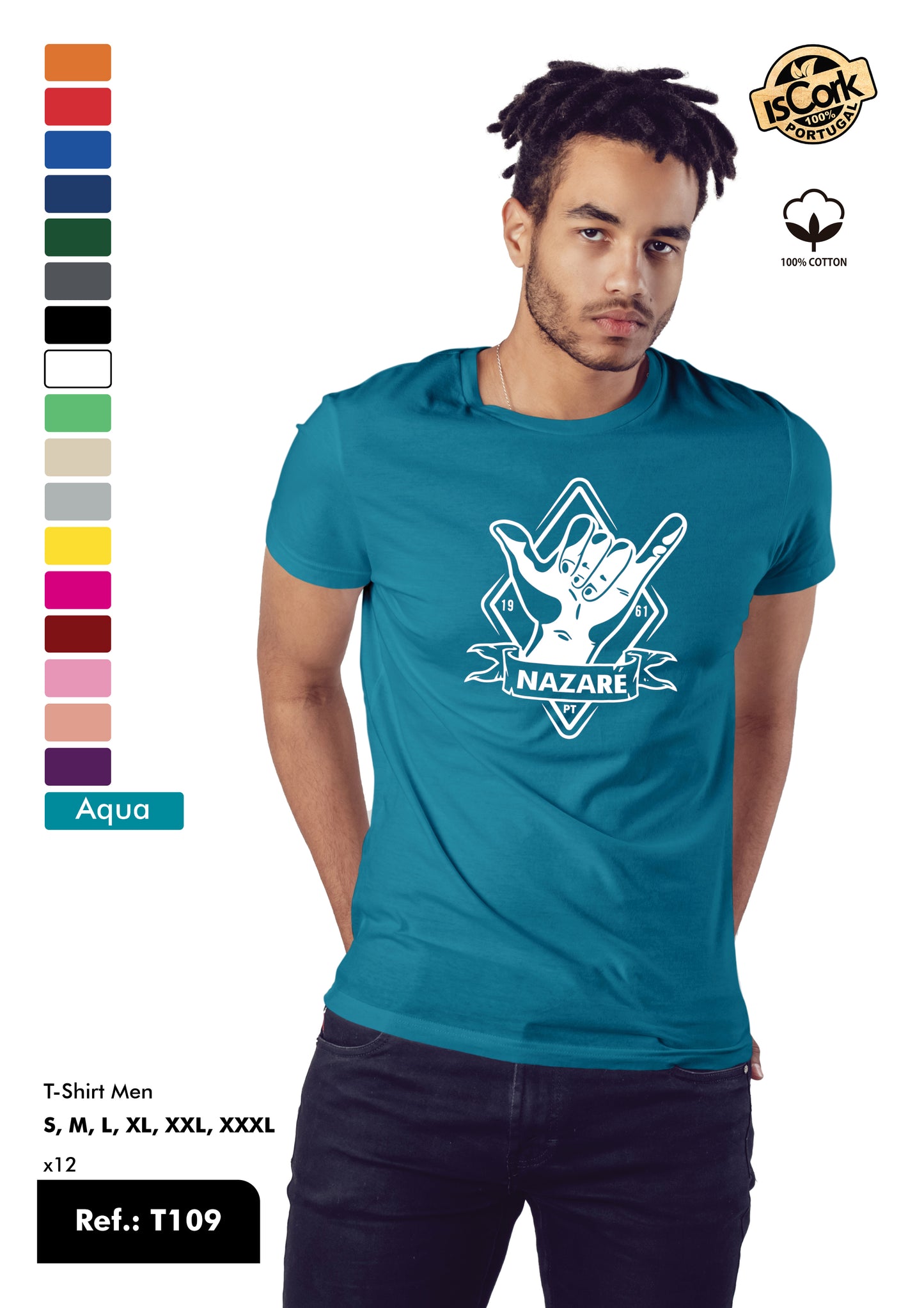 T-Shirt Adulto - Ref. T109 - Nazaré