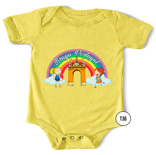 T-Shirt Baby Ref.: T116 - Padrão T36 - Braga