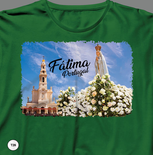 T-Shirt Adulto - Ref. T109 - Fátima