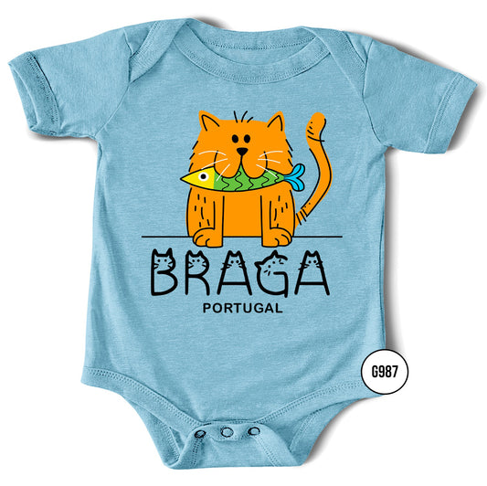 T-Shirt Baby Ref.: T116 - Padrão G987 - Braga