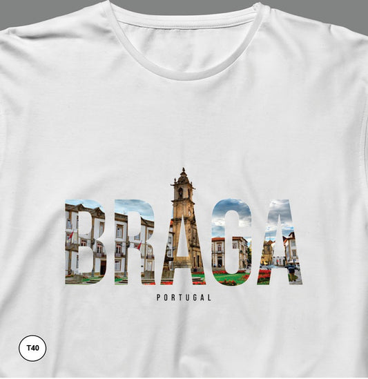 T-Shirt Adulto - Ref. T109 - Padrão T40 - Braga