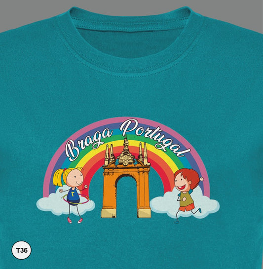 T-shirt Kids Ref.: T111 - Padrão T36 - Braga