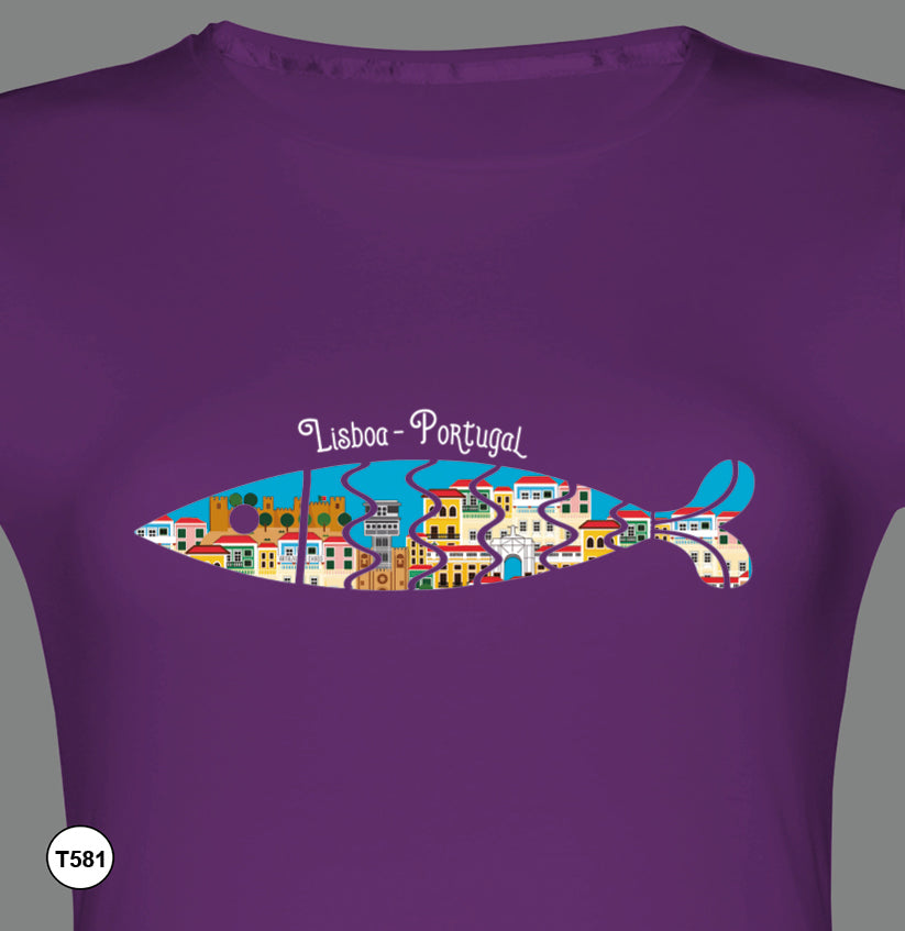 T-Shirt Adulto Lisboa (Woman)