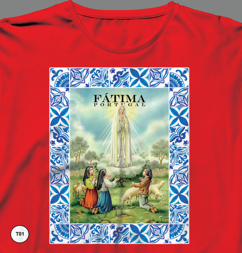 T-Shirt Adulto - Ref. T109 - Fátima
