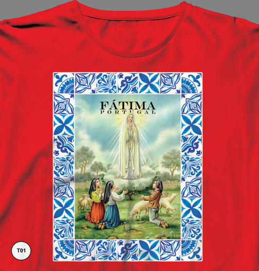 T-Shirt Adulto - Ref. T109 - Fátima