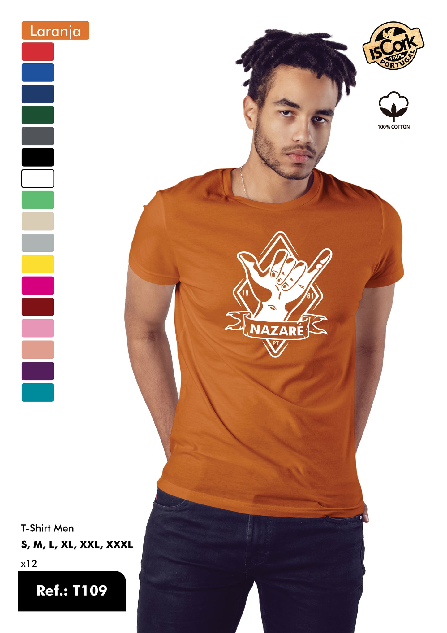 T-Shirt Adulto - Ref. T109 - Nazaré