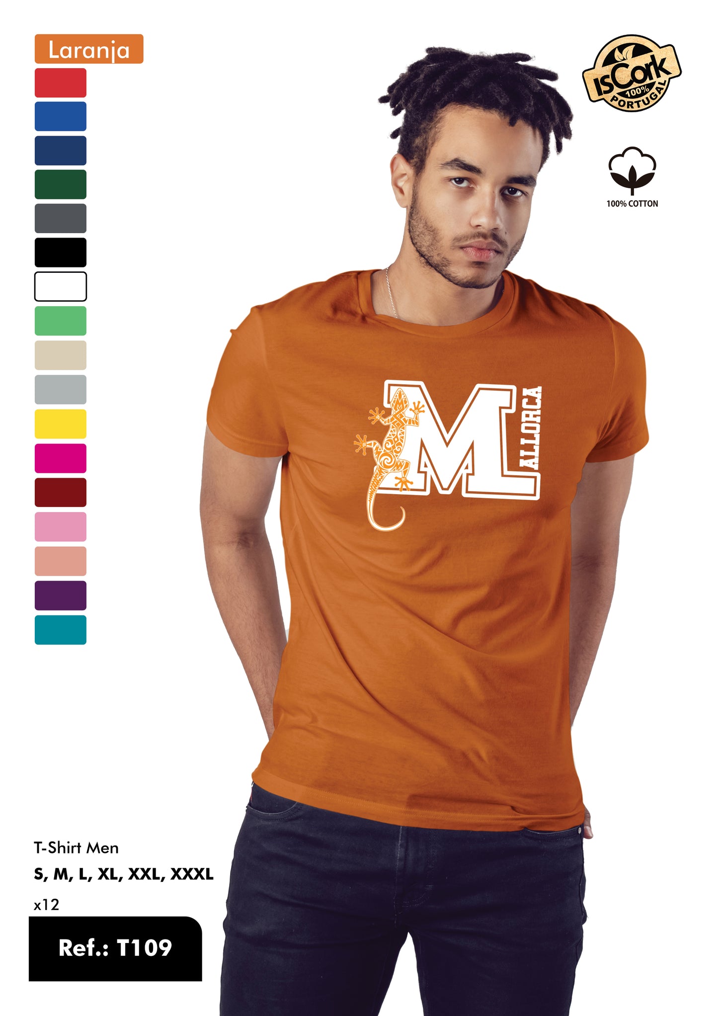T-Shirt Adulto - Ref. T109 - Mallorca