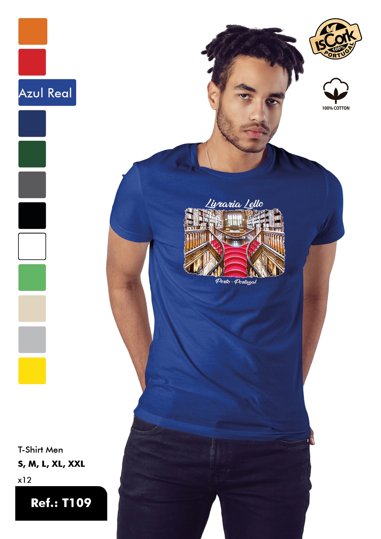 T-Shirt Adulto - Ref. T109 - Porto