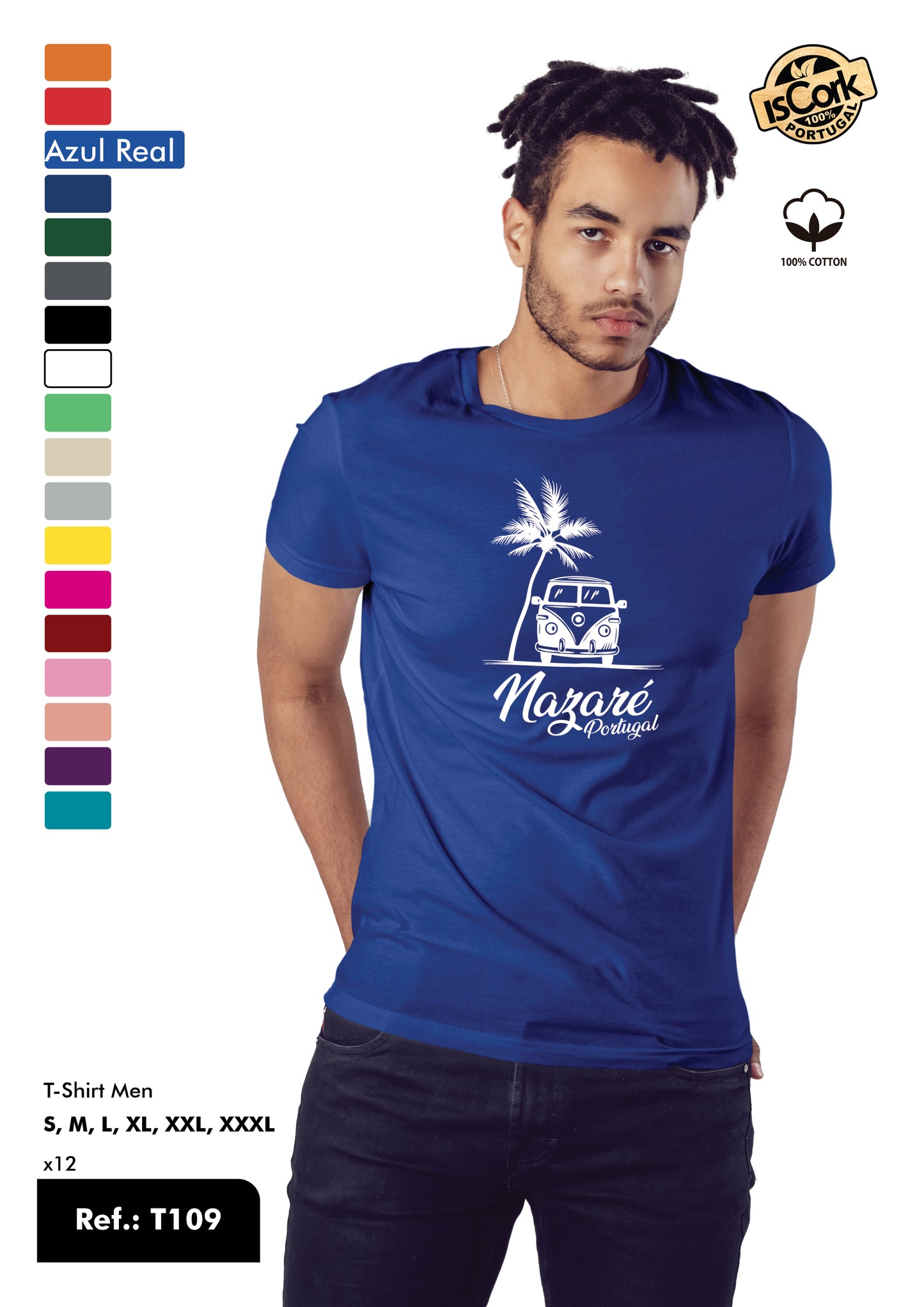 T-Shirt Adulto - Ref. T109 - Nazaré