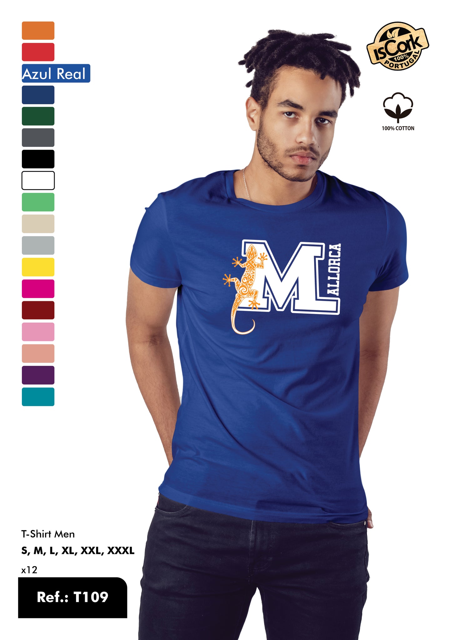T-Shirt Adulto - Ref. T109 - Mallorca