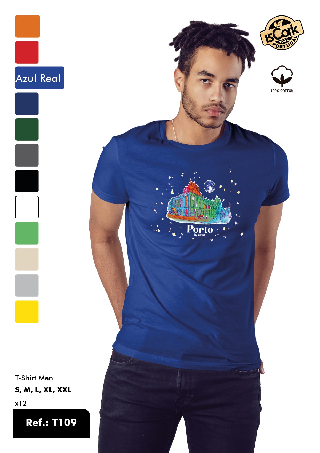 T-Shirt Adulto - Ref. T109 - Porto