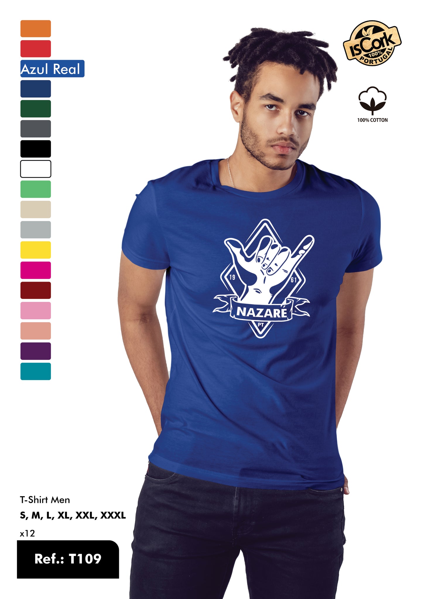 T-Shirt Adulto - Ref. T109 - Nazaré