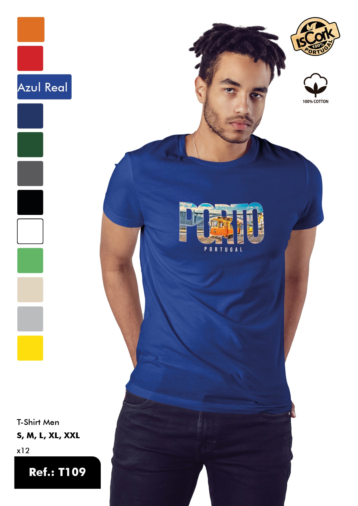 T-Shirt Adulto - Ref. T109 - Porto