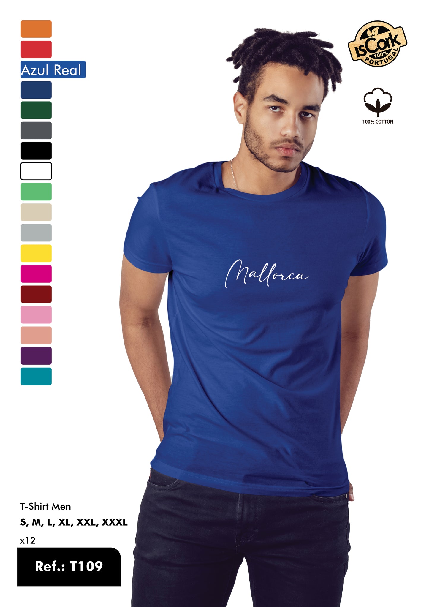T-Shirt Adulto - Ref. T109 - Mallorca
