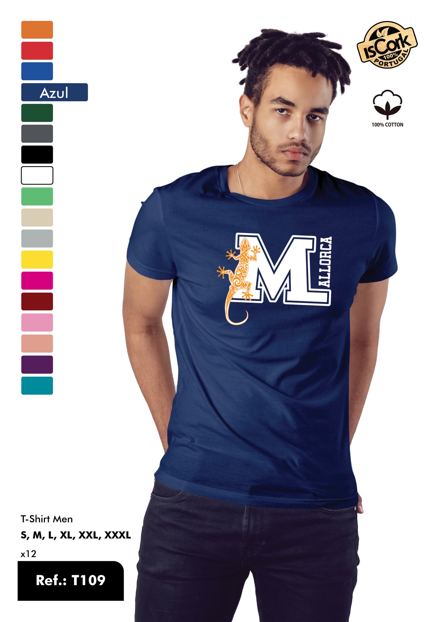 T-Shirt Adulto - Ref. T109 - Mallorca