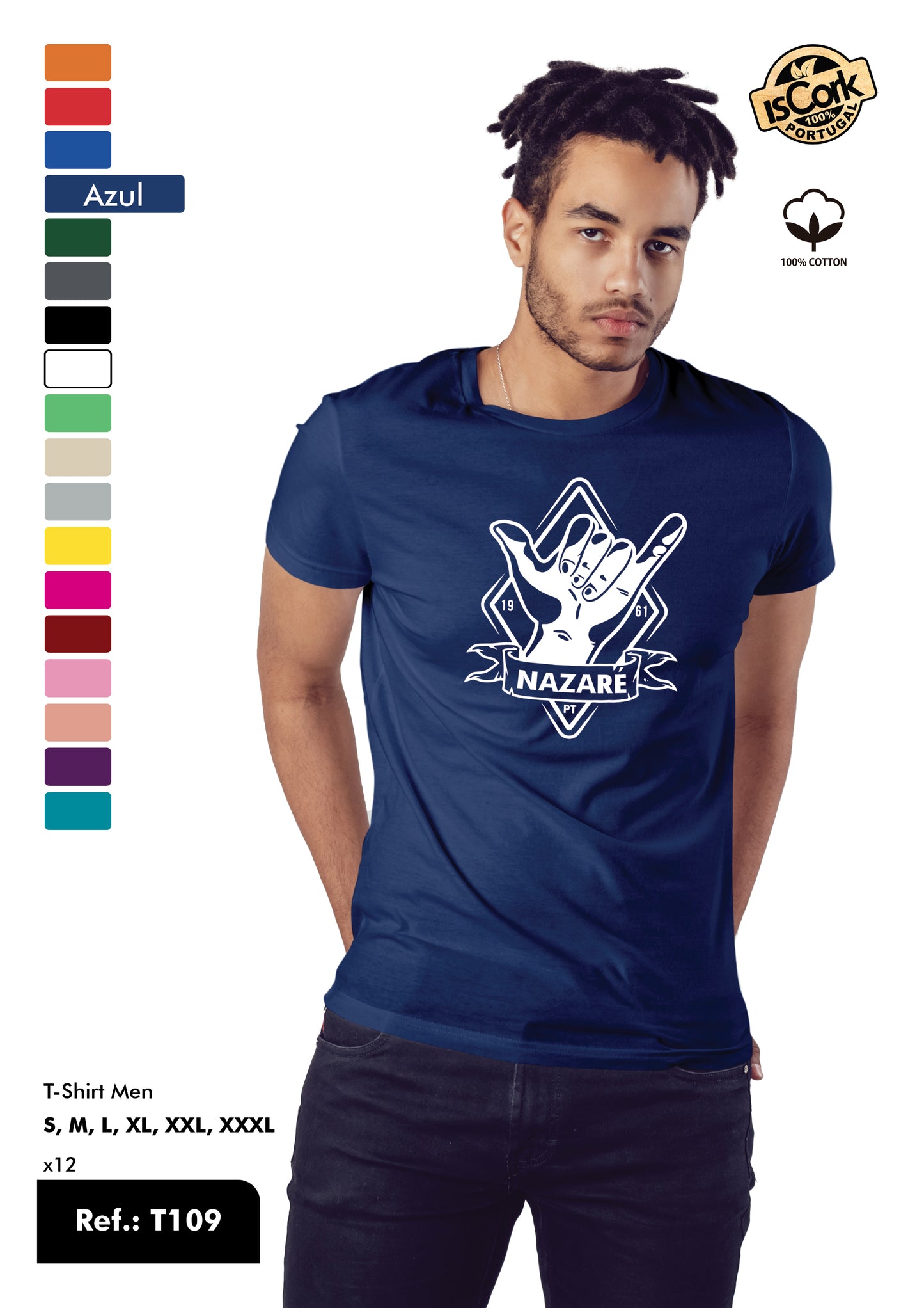 T-Shirt Adulto - Ref. T109 - Nazaré