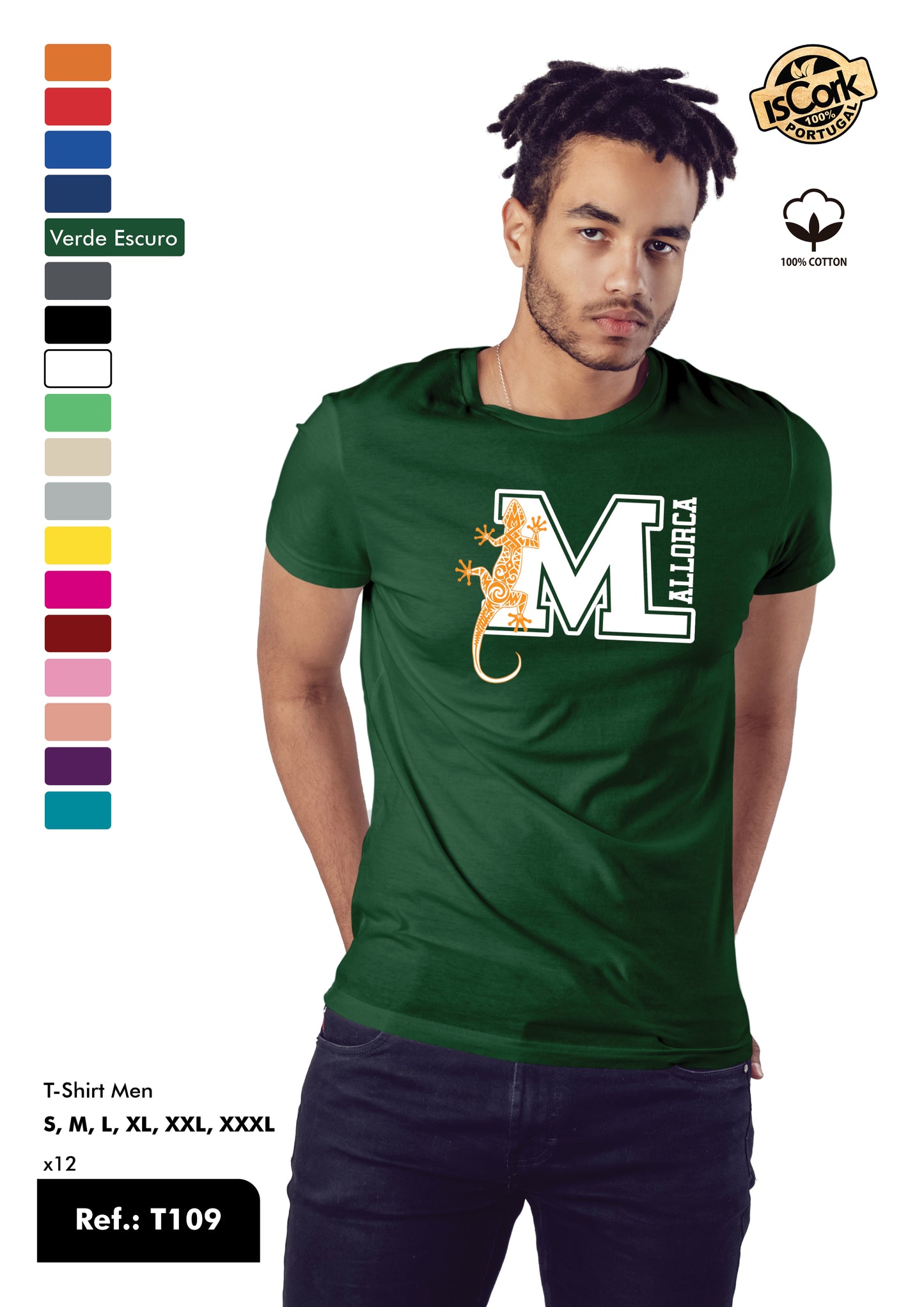 T-Shirt Adulto - Ref. T109 - Mallorca