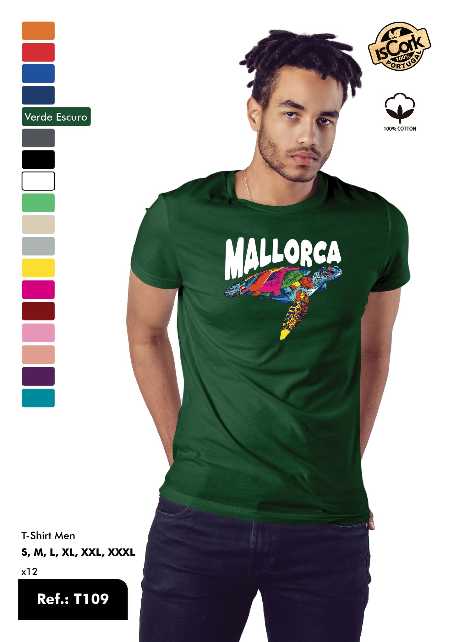 T-Shirt Adulto - Ref. T109 - Mallorca