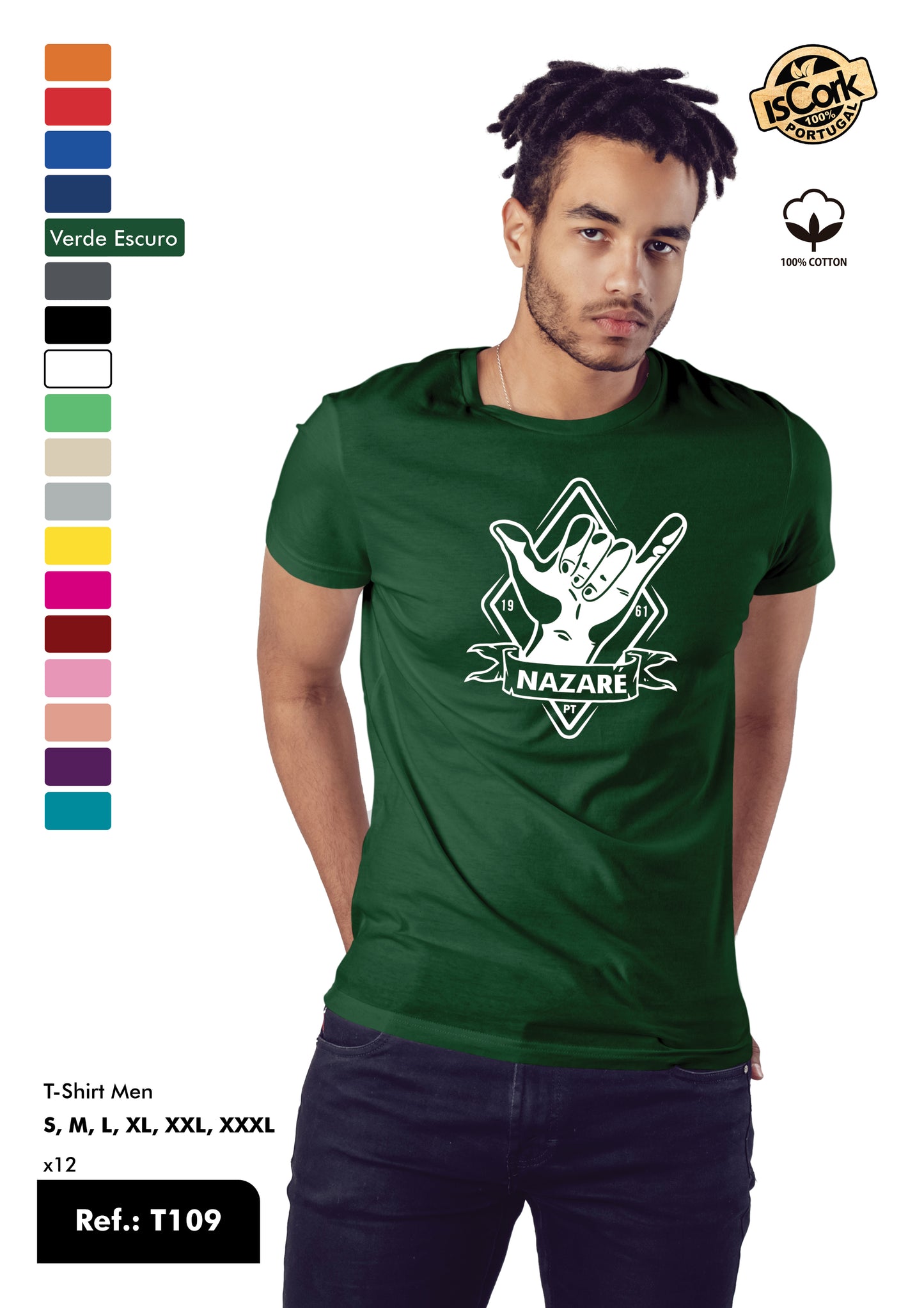 T-Shirt Adulto - Ref. T109 - Nazaré