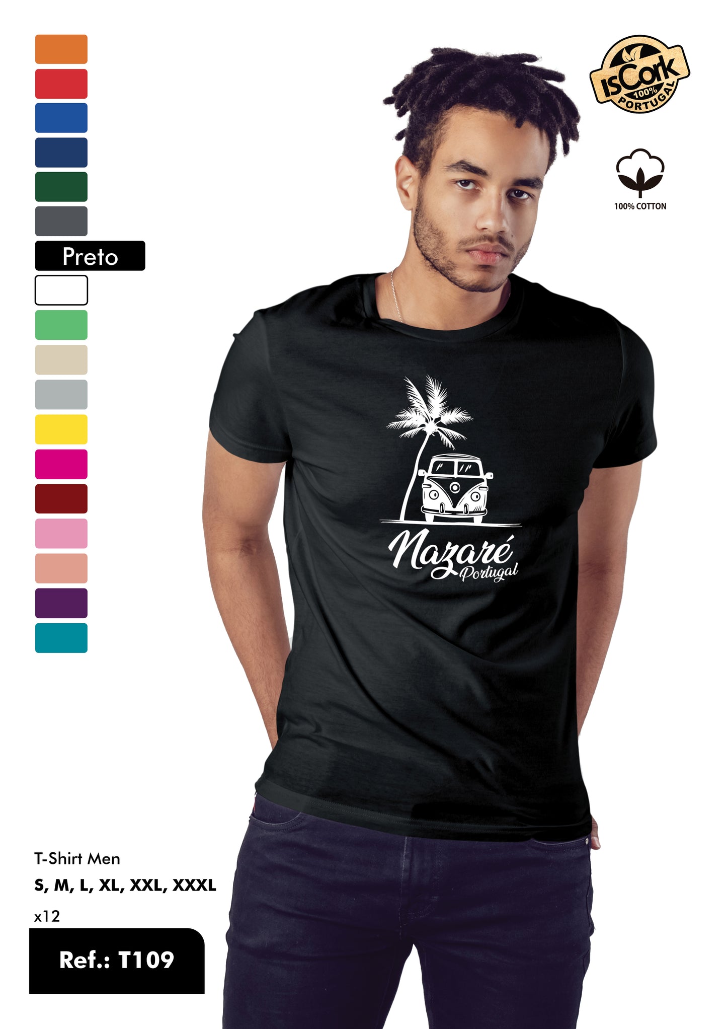 T-Shirt Adulto - Ref. T109 - Nazaré