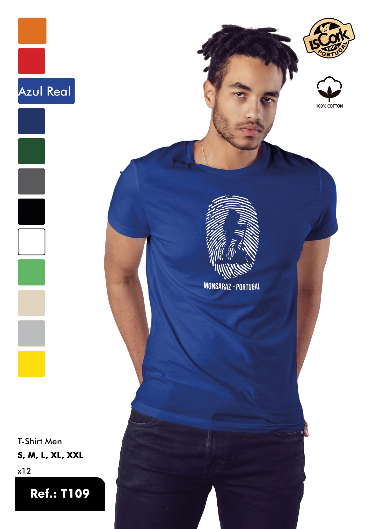 T-Shirt Adulto - Ref. T109 - Monsaraz