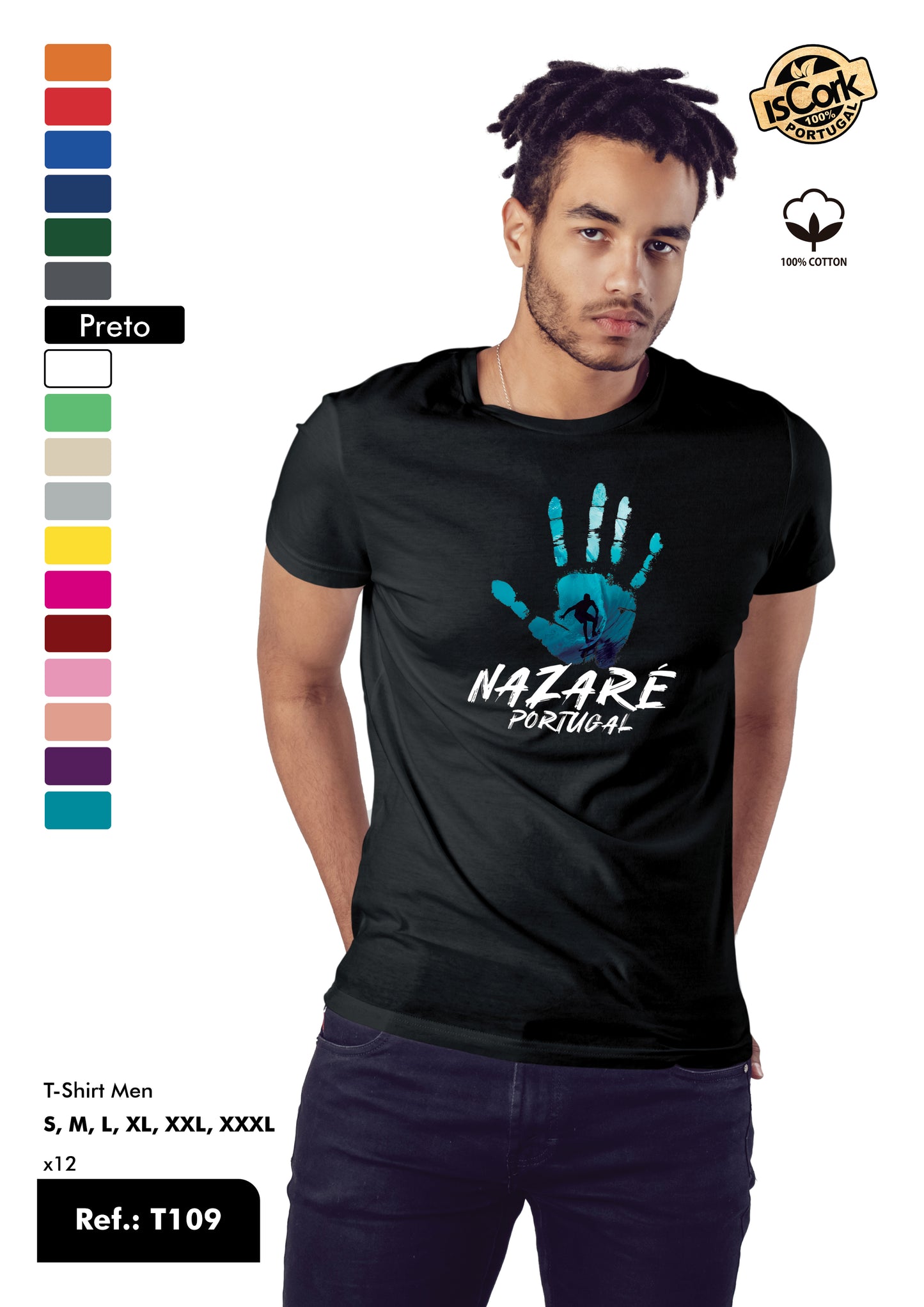 T-Shirt Adulto - Ref. T109 - Nazaré