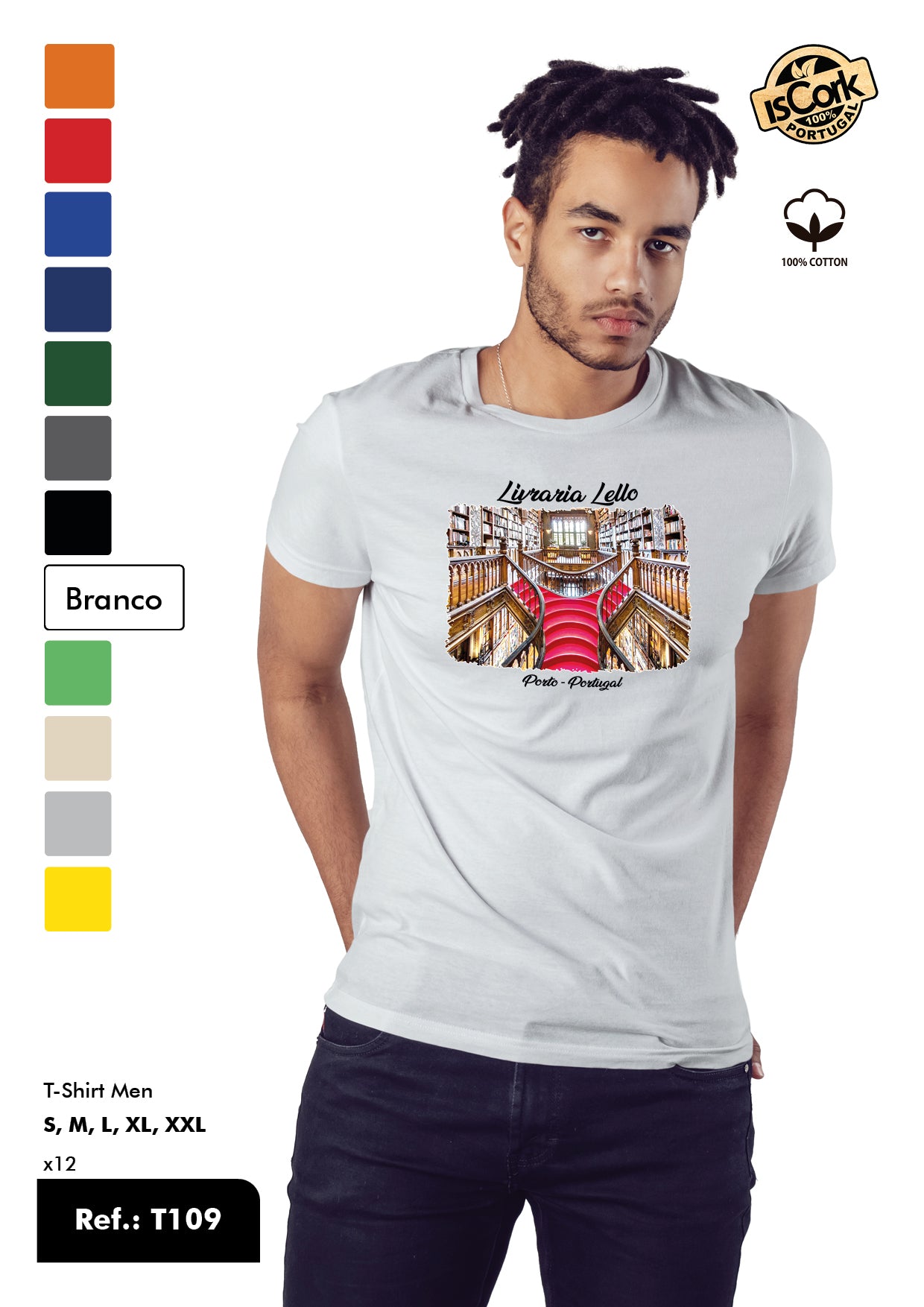 T-Shirt Adulto - Ref. T109 - Porto