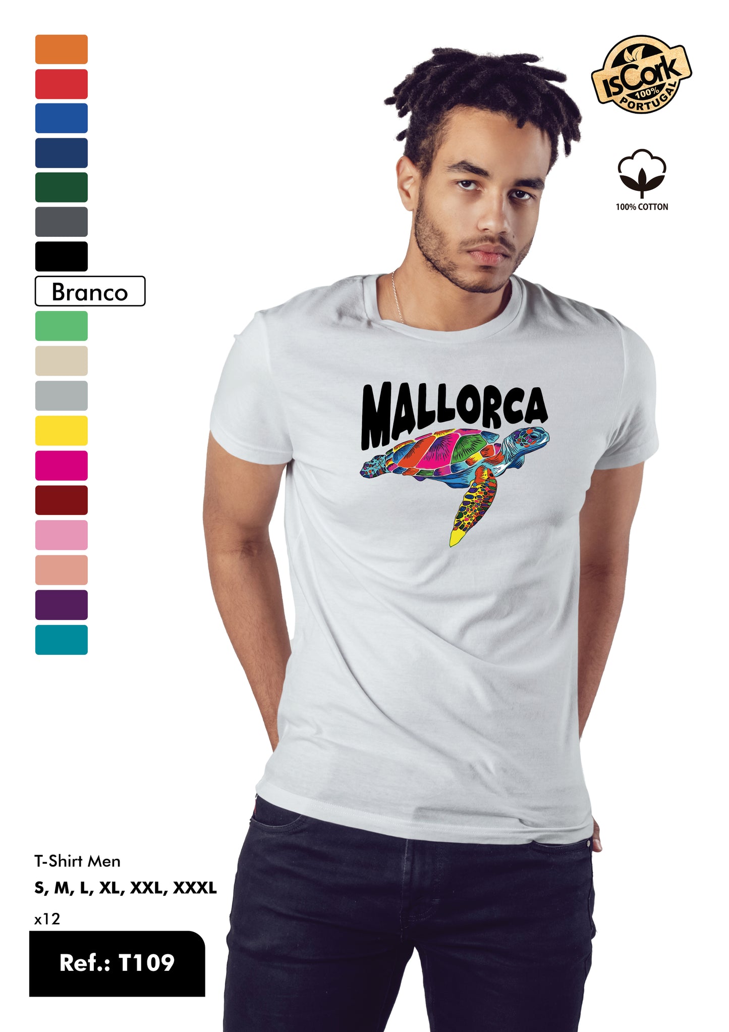 T-Shirt Adulto - Ref. T109 - Mallorca
