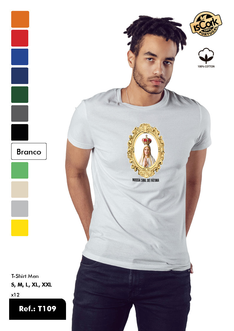 T-Shirt Adulto - Ref. T109 - Fátima