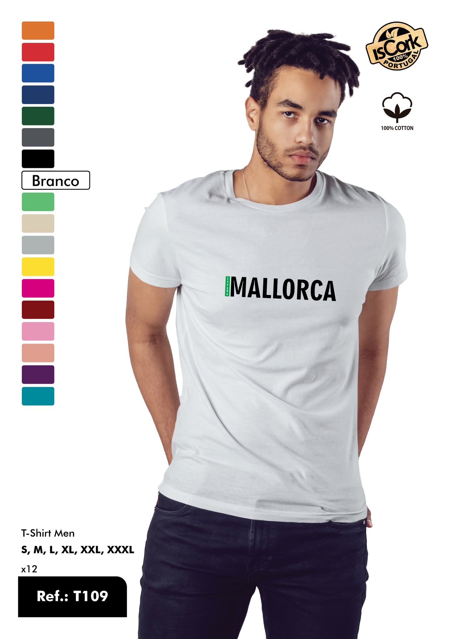 T-Shirt Adulto - Ref. T109 - Mallorca