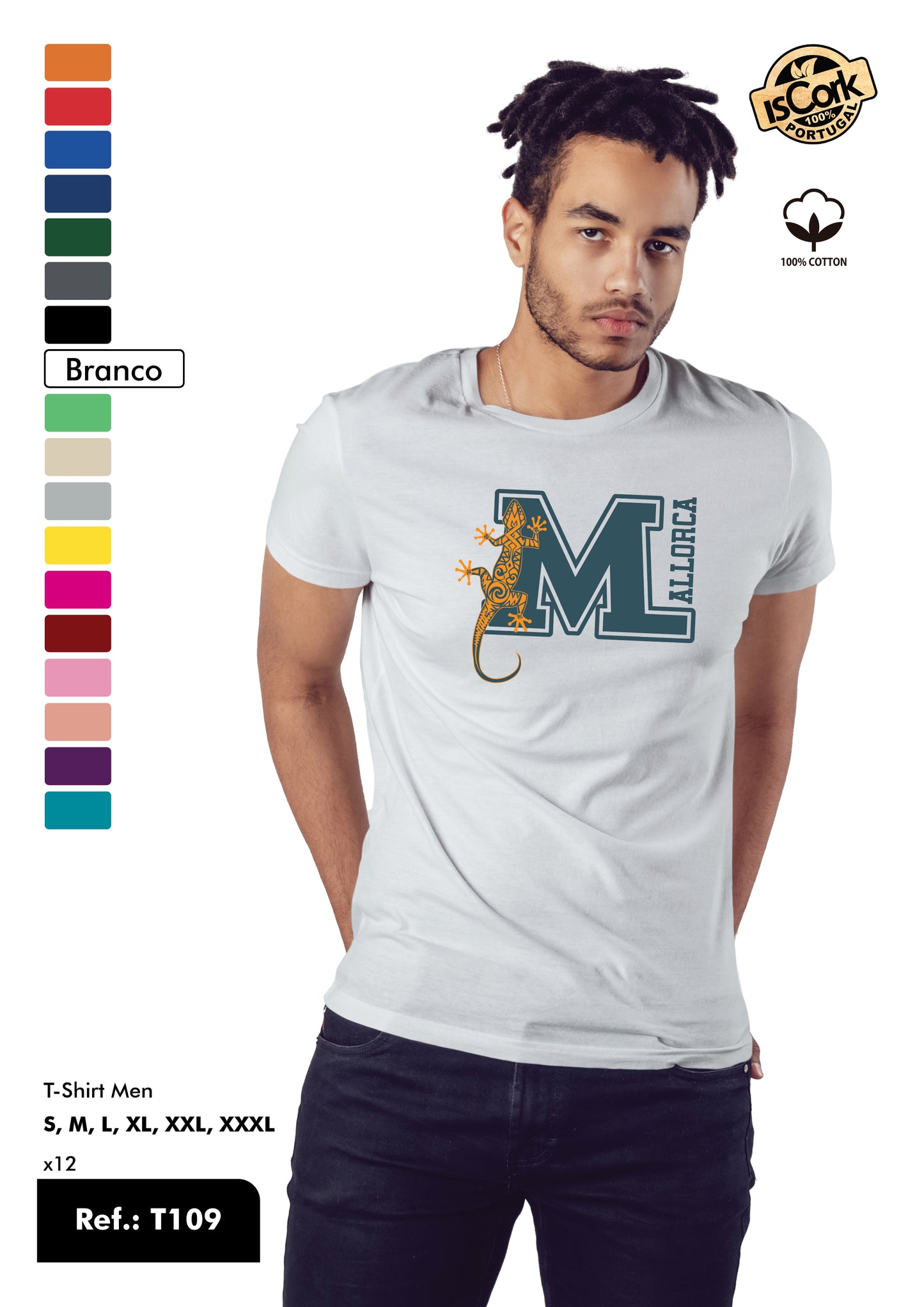 T-Shirt Adulto - Ref. T109 - Mallorca