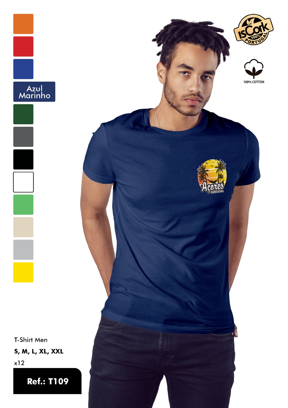 T-Shirt Adulto - Ref. T109 - Açores