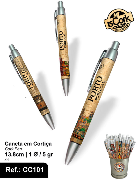 Caneta em Cortiça Porto