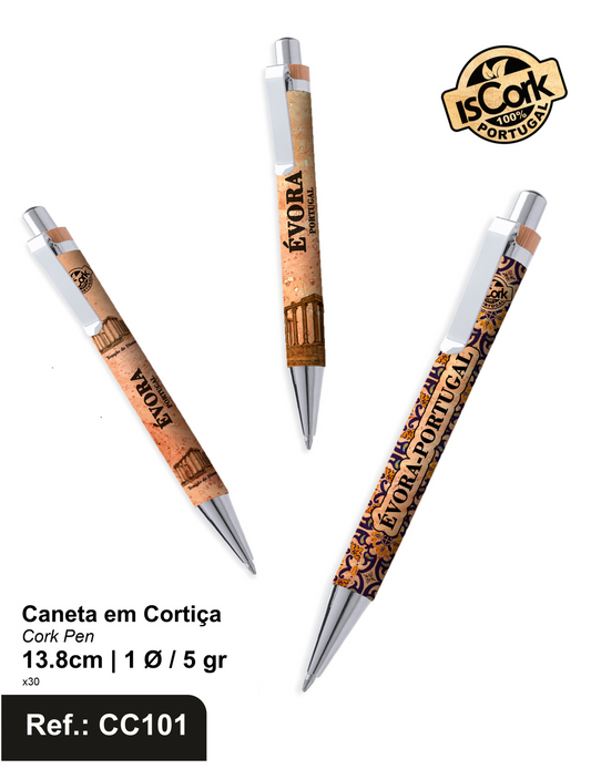 Caneta em Cortiça Évora