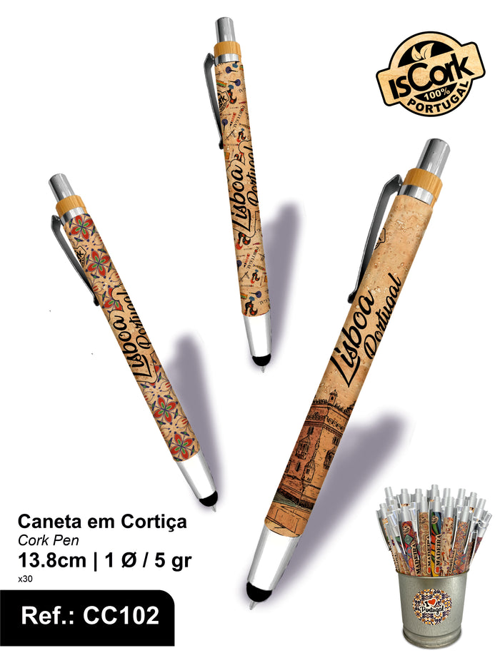Canetas Cortiça