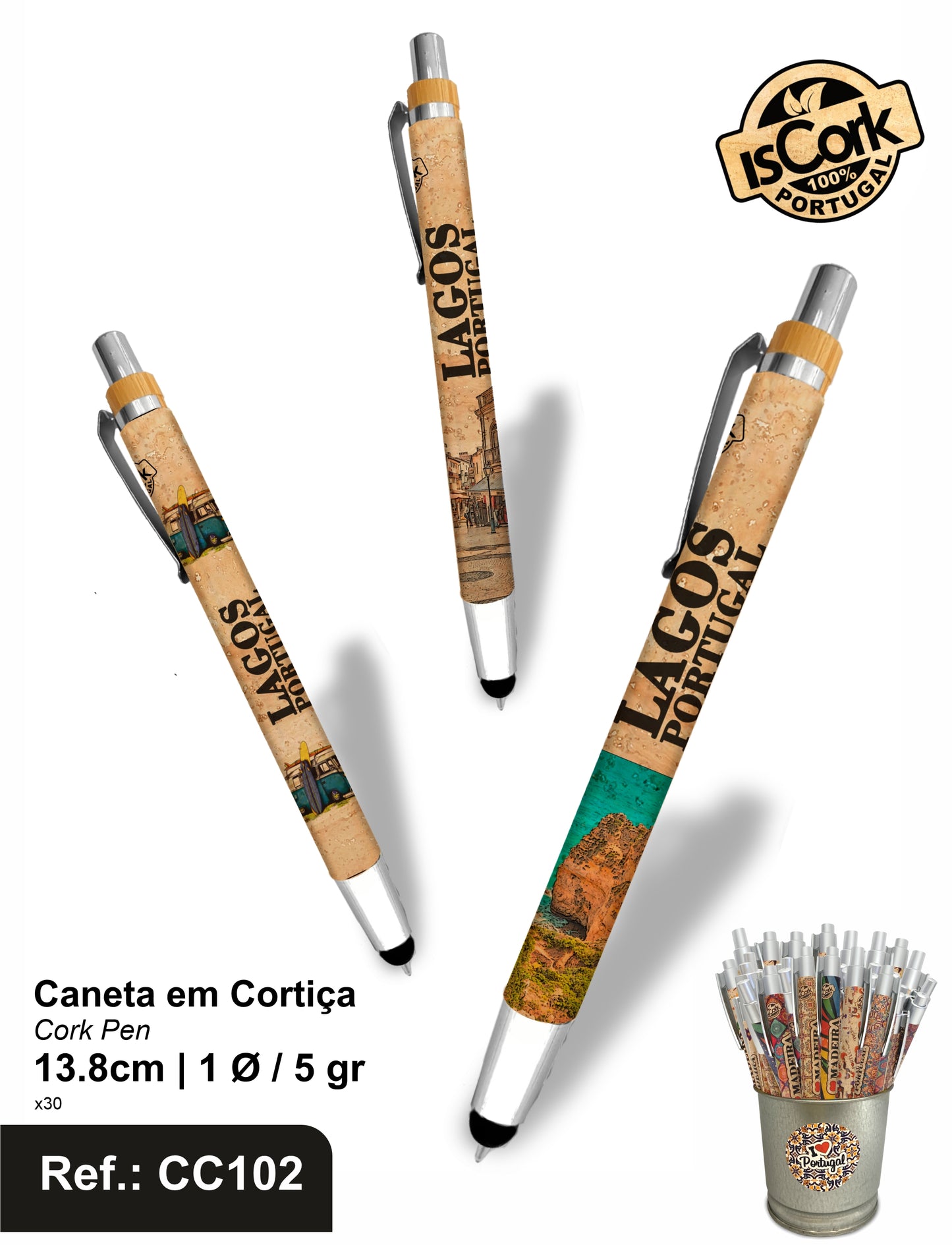 Caneta c/ Ponteiro Touch Lagos