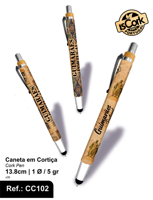 Caneta c/ Ponteiro Touch Guimarães
