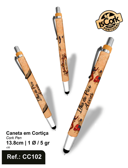 Caneta c/ Ponteiro Touch Pico