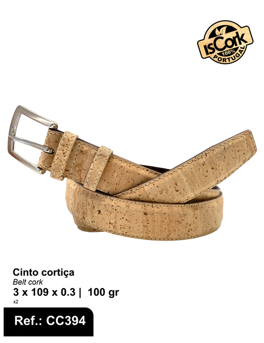 Cinto Cortiça Beje