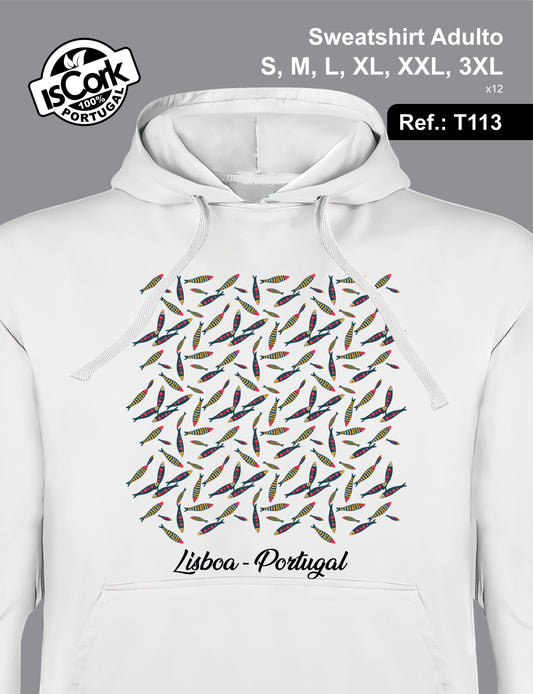 Sweatshirt Adulto Lisboa G01