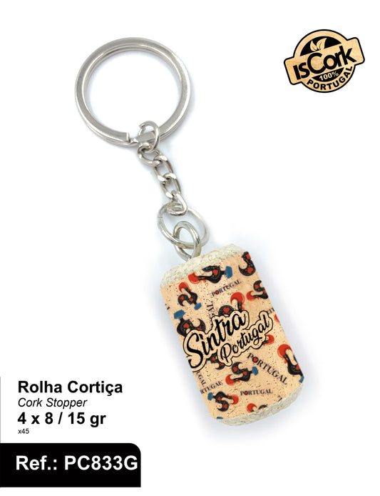 Porta Chave Rolha Cortiça Sintra G02