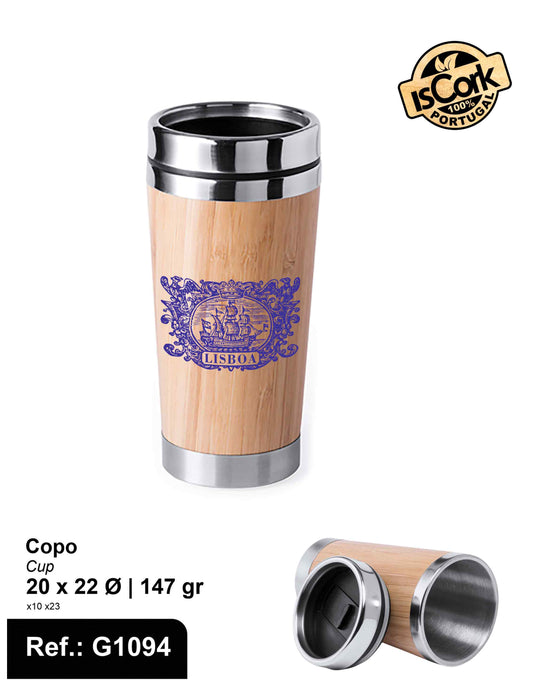 Copo Bambu Lisboa G1094