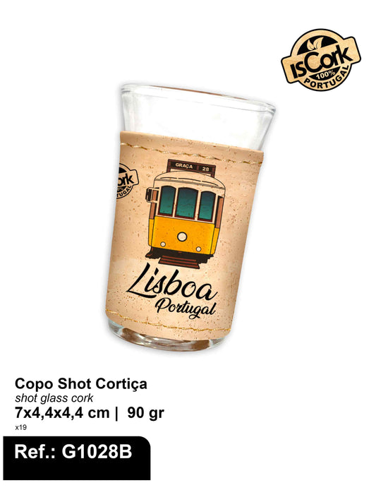 Copo Shot Cortiça Lisboa I-27