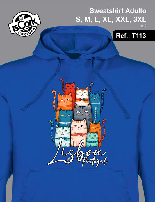 Sweatshirt Adulto Lisboa G1062