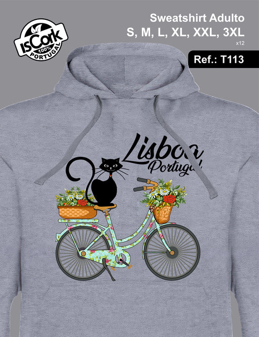 Sweatshirt Adulto Lisboa G106