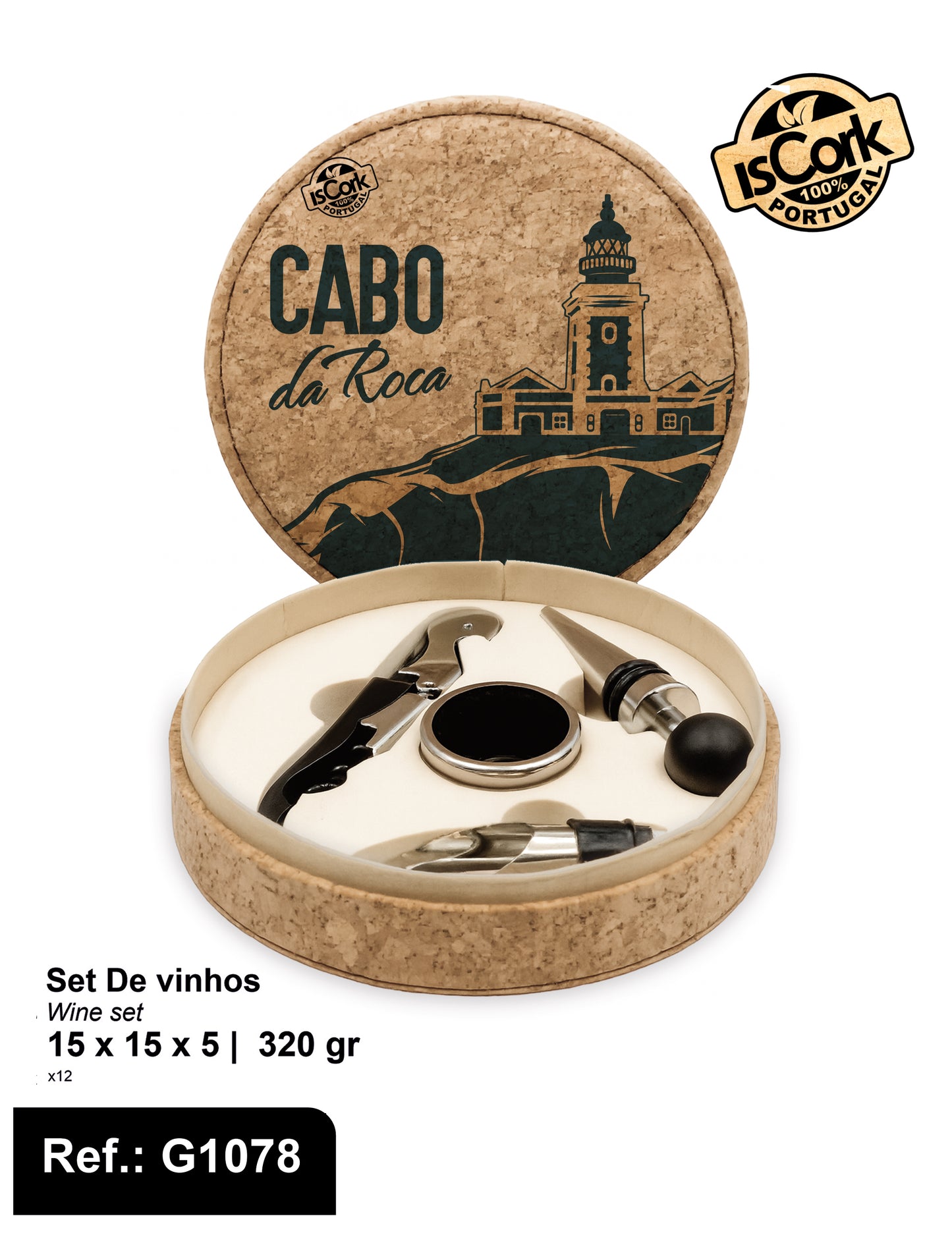 Set de Vinhos Cortiça Cabo da Roca I-130