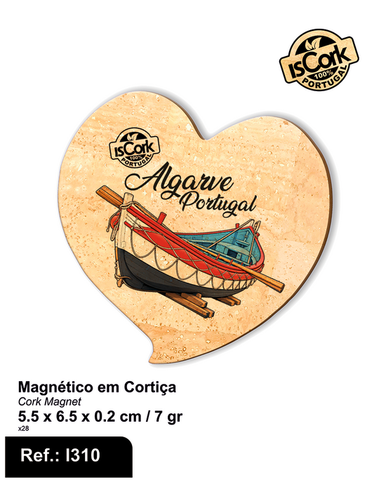 Magnético Coração Algarve G1104